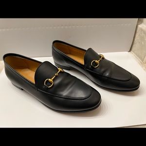 Authentic Gucci Jordaan leather loafer*